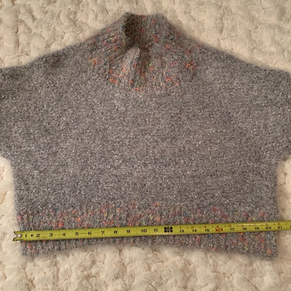 Free People Stardust Pullover Sweater • Color: Dove Combo (Gray) • Sz. XS • NWOT - Picture 10 of 14
